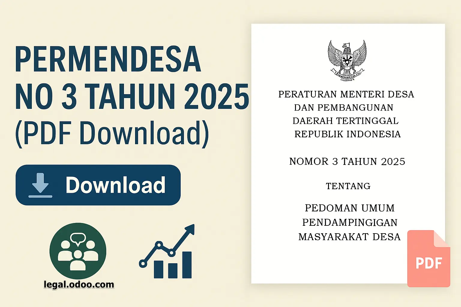 Permendesa No 3 Tahun 2025 (PDF Download)
